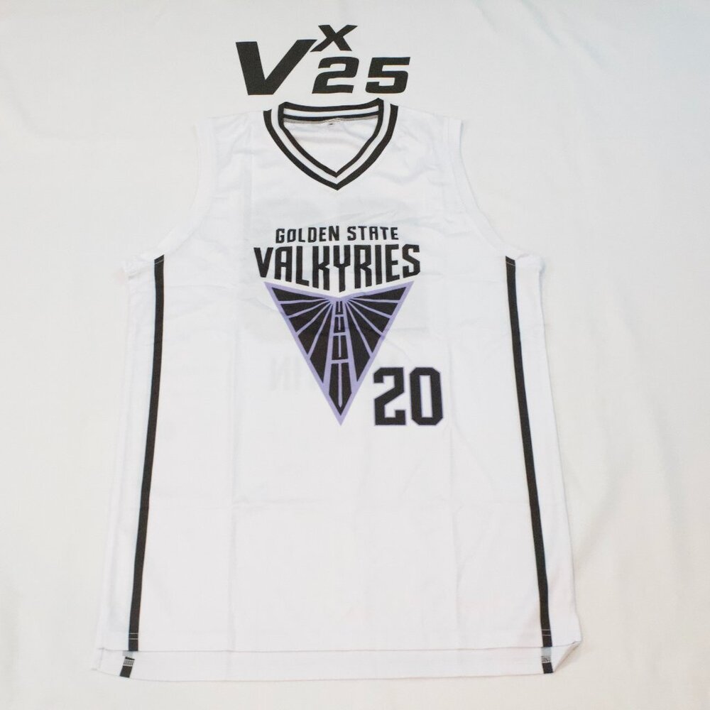 NEW Men's Golden State Valkyries Kate Martin #20 White Jersey Size Medium